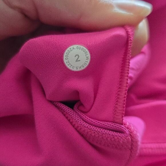 Lululemon Women's Size 2 Pink Align 8" Shorts Bodysuit - Picture 2 of 5